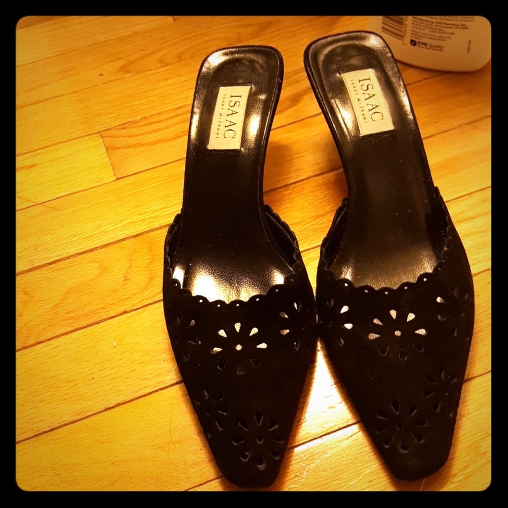 IASSC MIZRAHI vintage mules.
